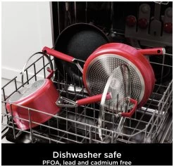 Ninja Zerostick Aluminium 5 Piece Non Stick Pan Set - Red -Home Furnishings Store 1120185 R Z005A