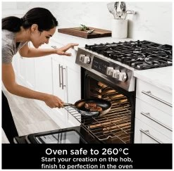 Ninja Zerostick 28cm Stainless Steel Non Stick Frying Pan -Home Furnishings Store 1120219 R Z004A