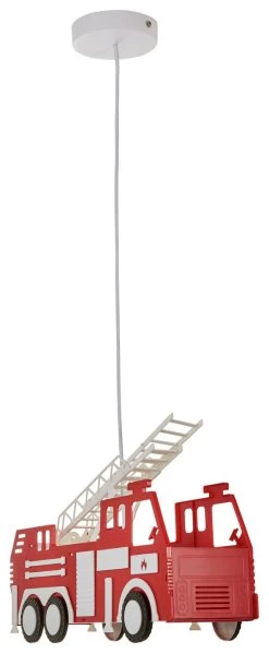 Glow Kids Fire Engine Ceiling Light - Red -Home Furnishings Store 1151367 R Z002A