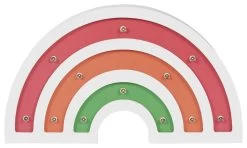 Glow Kids Wooden Rainbow Table Light - Multicoloured -Home Furnishings Store 1151398 R Z002A