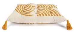 Habitat Block Print Pack Of 2 Seat Cushion - Orange -Home Furnishings Store 1176438 R Z002A