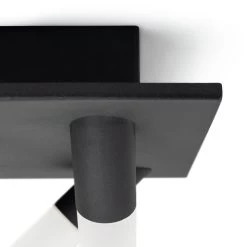 Habitat Metal 4 Light LED Bathroom Flush Ceiling Light-Black -Home Furnishings Store 1233687 R Z002A