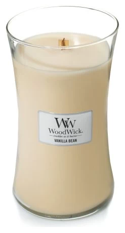 Woodwick Large Jar Candle - Vanilla Bean -Home Furnishings Store 1234545 R Z003A