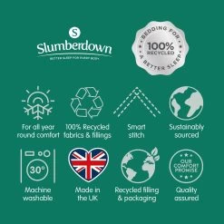 Slumberdown Remade 10.5 Tog Duvet - Single -Home Furnishings Store 1256808 R Z012A