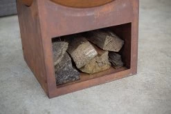 La Hacienda Fasa Oxidised Firepit -Home Furnishings Store 1350467 R Z005A