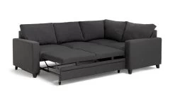 Habitat Seattle Right Corner Fabric Sofa Bed - Charcoal -Home Furnishings Store 1834196 R Z007A