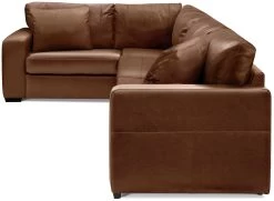 Habitat Eton Leather Right Hand Corner Sofa - Tan -Home Furnishings Store 1958285 R Z003A