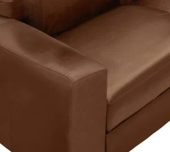 Habitat Eton Leather Right Hand Corner Sofa - Tan -Home Furnishings Store 1958285 R Z009A