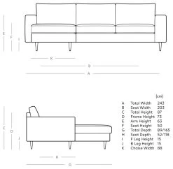 Swoon Evesham Velvet Left Hand Corner Sofa - Silver Grey -Home Furnishings Store 1971114 R E001