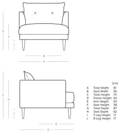 Swoon Kalmar Velvet Armchair - Ink Blue -Home Furnishings Store 1973071 R E001