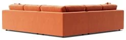 Swoon Althaea Velvet 5 Seater Corner Sofa - Burnt Orange -Home Furnishings Store 1998070 R Z004A