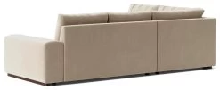 Swoon Denver Velvet Left Hand Corner Sofa - Taupe -Home Furnishings Store 2003713 R Z005A