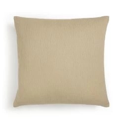 Habitat Textured Plain Cushion - Cream - 50x50cm