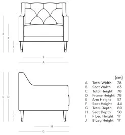 Swoon Pritchard Velvet Armchair - Silver Grey -Home Furnishings Store 2007795 R E001