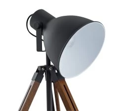 Habitat Loft Living Tripod Table Lamp - Grey -Home Furnishings Store 2017596 R Z004A