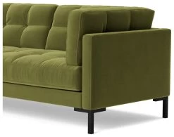 Swoon Landau Velvet 2 Seater Sofa - Fern Green -Home Furnishings Store 2022732 R Z004A
