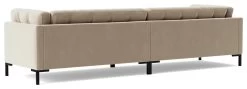 Swoon Landau Velvet 4 Seater Sofa - Taupe -Home Furnishings Store 2023205 R Z005A