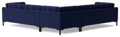 Swoon Landau Velvet 5 Seater Corner Sofa - Ink Blue -Home Furnishings Store 2023700 R Z005A