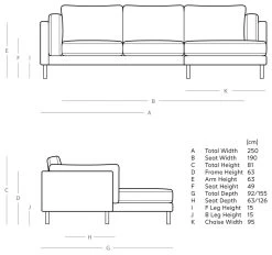 Swoon Munich Velvet Right Hand Corner Sofa - Burnt Orange -Home Furnishings Store 2025650 R E001