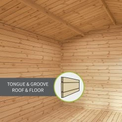 Mercia Kielder Log Cabin - 3.5x3 -Home Furnishings Store 2065593 R Z008A