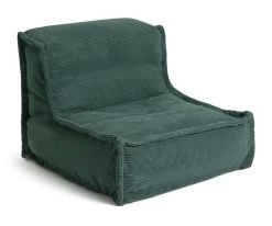 Habitat Kids Mini Estelle Cord Bean Bag - Green -Home Furnishings Store 2074656 R Z002A