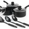 Russell Hobbs Diamond Stone 3 Piece Aluminium Pan Set