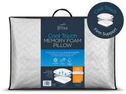 Snuggledown Bliss Cool Touch Memory Foam Firm Pillow