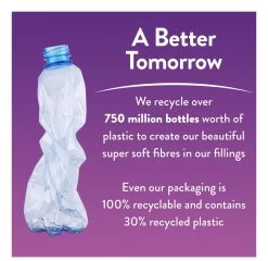 Slumberdown Coverless Comfort 10.5 Tog Duvet - Single -Home Furnishings Store 2253848 R Z012A