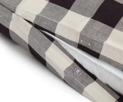 Habitat Gingham Check Black & White Bedding Set - Single -Home Furnishings Store 2656500 R Z003A