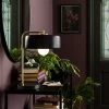 Habitat Minah Iron LED Table Lamp - Black & Brass