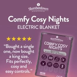 Slumberdown Comfy Cosy Nights Electric Blanket-King -Home Furnishings Store 3082070 R Z002A 1