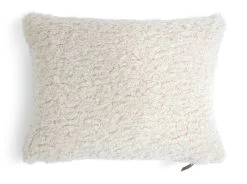 Habitat Faux Shearling Cushion - Oatmeal - 60X40cm -Home Furnishings Store 3136782 R Z002A