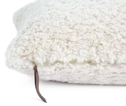 Habitat Faux Shearling Cushion - Oatmeal - 60X40cm -Home Furnishings Store 3136782 R Z003A