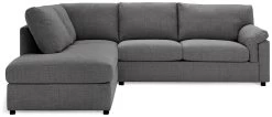 Habitat Florence Fabric Left Hand Corner Chaise Sofa - Grey -Home Furnishings Store 3200584 R Z002A