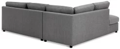 Habitat Florence Fabric Left Hand Corner Chaise Sofa - Grey -Home Furnishings Store 3200584 R Z004A