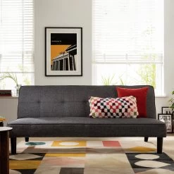 Habitat Patsy 2 Seater Clic Clac Sofa Bed - Charcoal -Home Furnishings Store 3578704 R Z001C