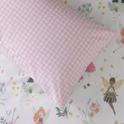 Habitat Glowing Fairies Pink Kids Bedding Set - Toddler -Home Furnishings Store 3980440 R Z003A