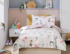Habitat Glowing Fairies Pink Kids Bedding Set - Toddler -Home Furnishings Store 3980440 R Z006A