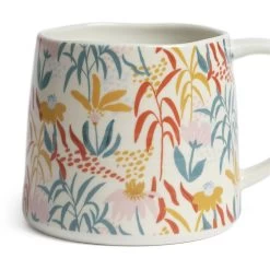Habitat Floral Ripple Set Of 4 Mugs -Home Furnishings Store 4544421 R Z003A