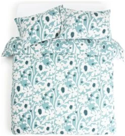 Habitat Herbalist Floral Print Blue Bedding Set - Double -Home Furnishings Store 4707392 R Z004A