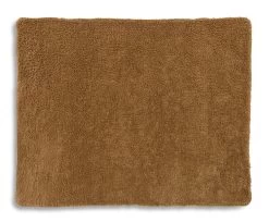 Habitat Snuggle Fleece Throw - Mocha - 125X150cm -Home Furnishings Store 4882695 R Z004A
