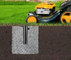 Brabantia 40m Washing Line With Ground Tube -Home Furnishings Store 5154652 R Z015A