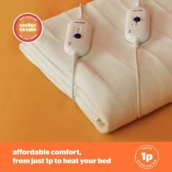 Silentnight Comfort Dual Control Electric Underblanket -King -Home Furnishings Store 5203929 R Z005A