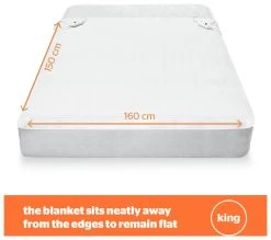 Silentnight Comfort Dual Control Electric Underblanket -King -Home Furnishings Store 5203929 R Z007A