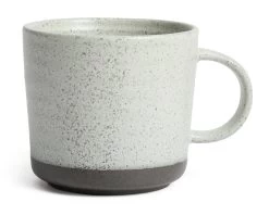 Habitat Textured Ripple Set Of 4 Mugs - Neutral -Home Furnishings Store 5642171 R Z002A