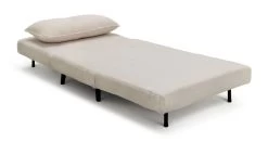 Habitat Roma Single Boucle Chairbed - Cream -Home Furnishings Store 5644760 R Z002A