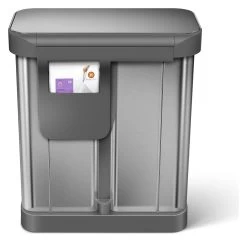 Simplehuman 58 Litre Recycler Bin - Stainless Steel 10 Simplehuman 58 Litre Recycler Bin - Stainless Steel -Home Furnishings Store 5713024 R Z004A