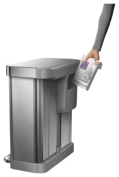 Simplehuman 58 Litre Recycler Bin - Stainless Steel 13 Simplehuman 58 Litre Recycler Bin - Stainless Steel -Home Furnishings Store 5713024 R Z009A