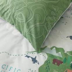 Habitat Kids Cotton World Map Print Bedding Set - Toddler -Home Furnishings Store 6823786 R Z003C