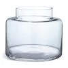 Habitat Glass Vase - Clear